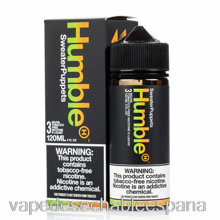 Marionetas De Suéter Vape España - Humilde Jugo Co. - 120ml 0mg
